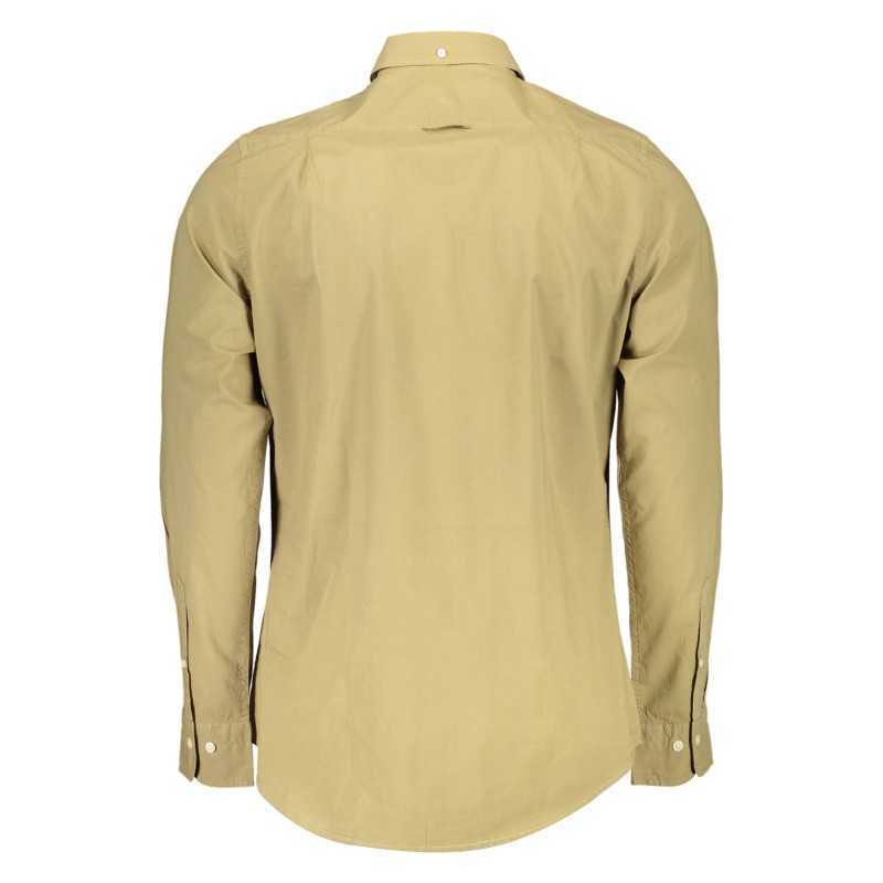 GANT MEN'S GREEN LONG SLEEVE SHIRT