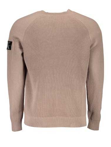 CALVIN KLEIN MEN'S BROWN SWEATER