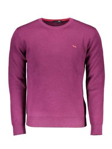 HARMONT & BLAINE MEN'S PURPLE SWEATER