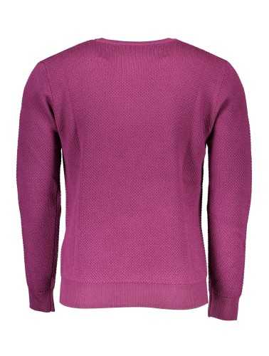 HARMONT & BLAINE MEN'S PURPLE SWEATER