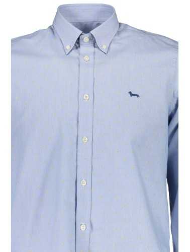 HARMONT & BLAINE CAMICIA MANICHE LUNGHE UOMO AZZURRO