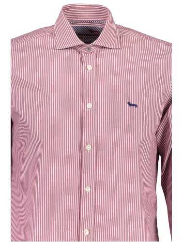 HARMONT & BLAINE MEN'S LONG SLEEVE SHIRT PURPLE