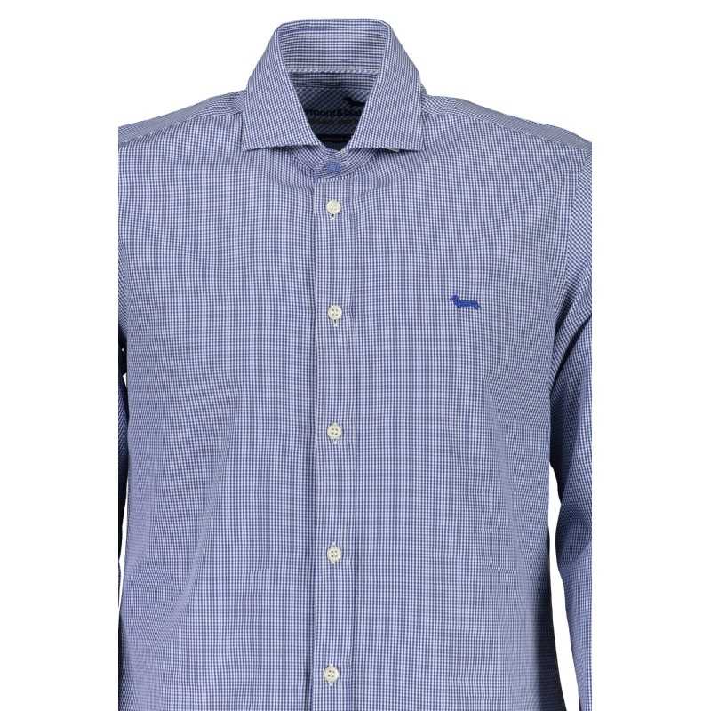 HARMONT & BLAINE MEN'S BLUE LONG SLEEVE SHIRT