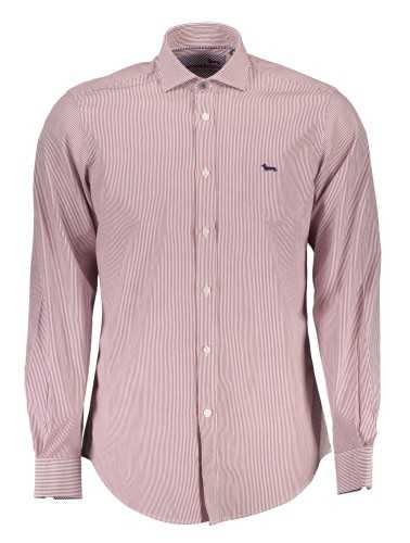 HARMONT & BLAINE MEN'S LONG SLEEVE SHIRT PURPLE