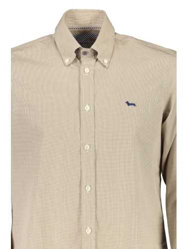 HARMONT & BLAINE MEN'S BEIGE LONG SLEEVE SHIRT