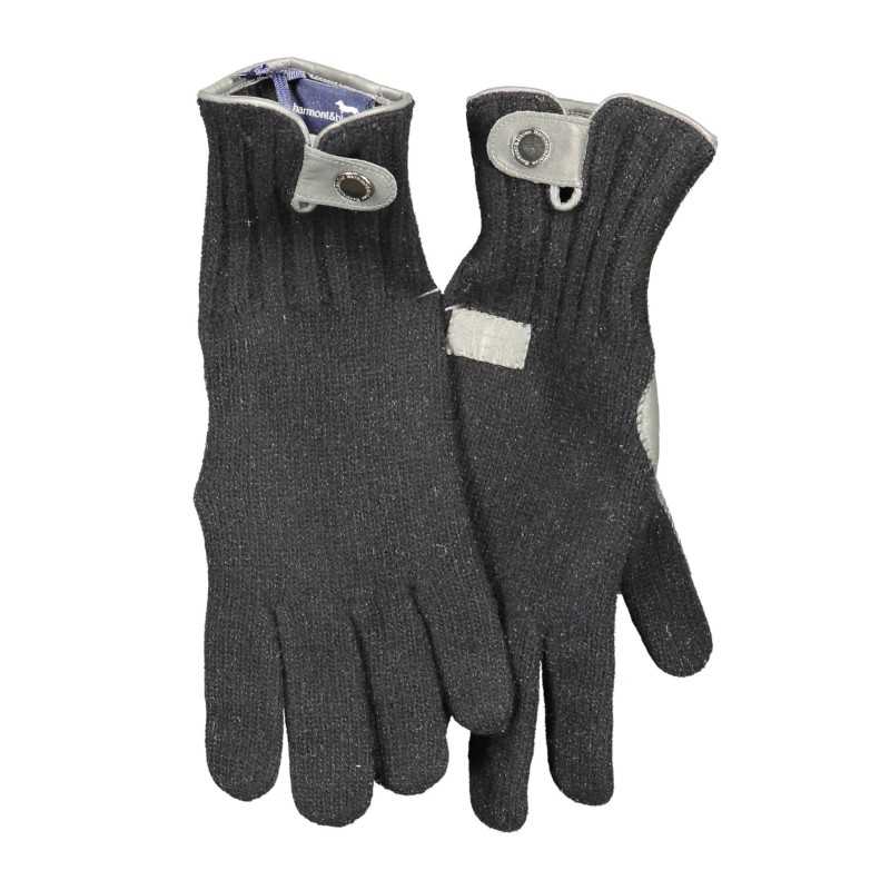 HARMONT & BLAINE MEN'S BLACK GLOVES