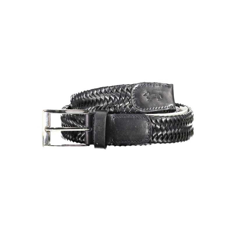 HARMONT & BLAINE BLACK MEN'S LEATHER BELT