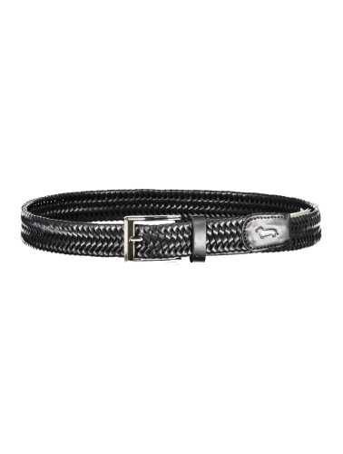 HARMONT & BLAINE BLACK MEN'S LEATHER BELT