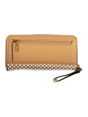 GUESS JEANS WOMEN'S WALLET BROWN