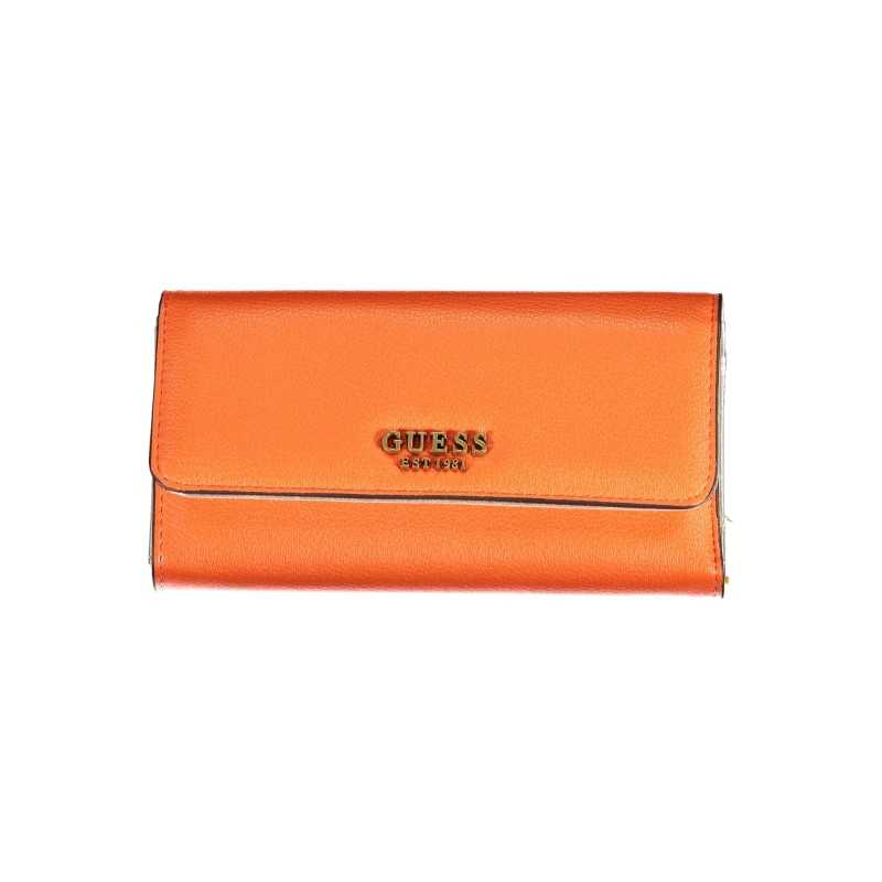 GUESS JEANS WOMEN'S WALLET ORANGE