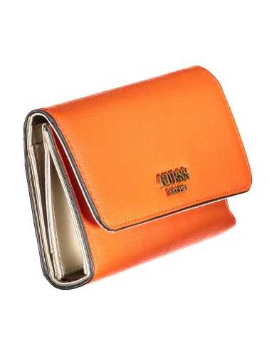 GUESS JEANS WOMEN'S WALLET ORANGE