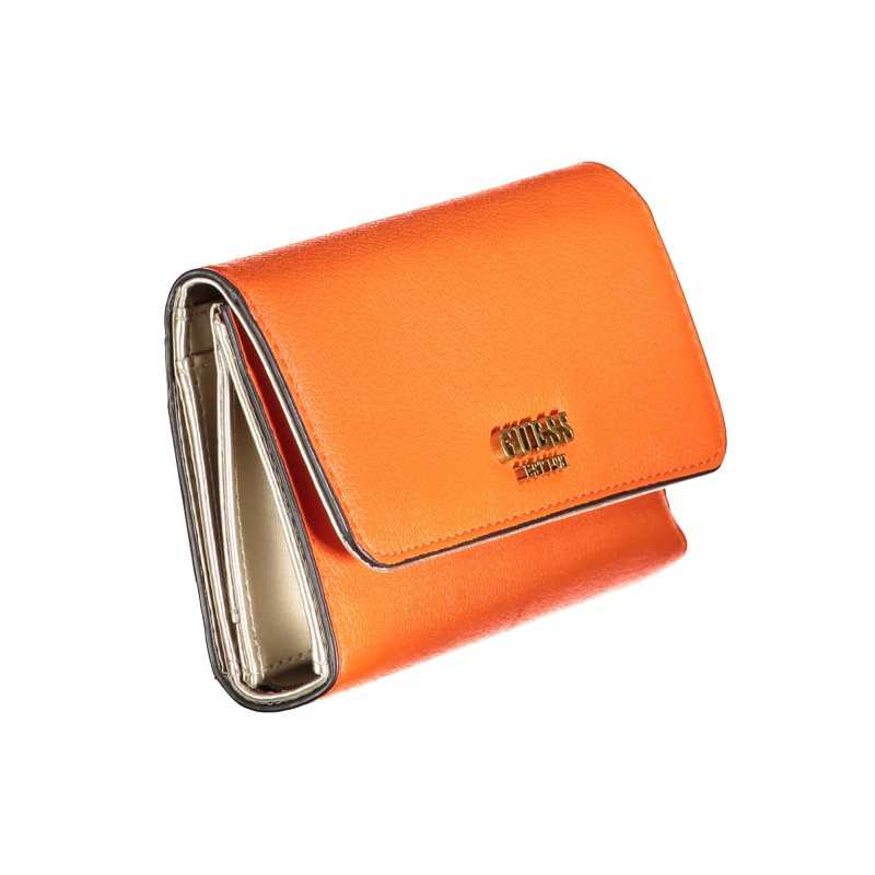 GUESS JEANS WOMEN'S WALLET ORANGE