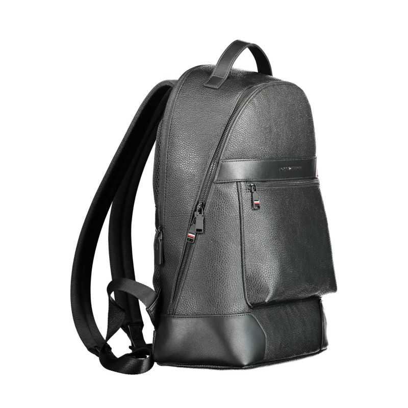 TOMMY HILFIGER MEN'S BLACK BACKPACK