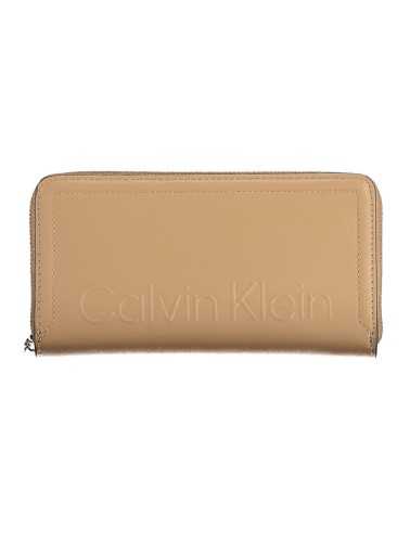 CALVIN KLEIN WOMEN'S WALLET BROWN