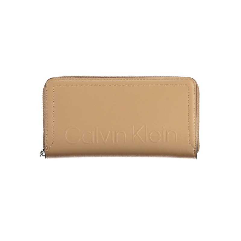 CALVIN KLEIN PORTAFOGLIO DONNA MARRONE