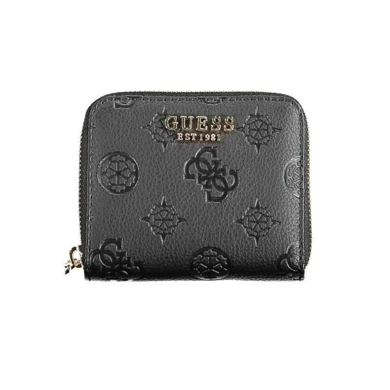 GUESS JEANS WOMEN'S WALLET BLACK