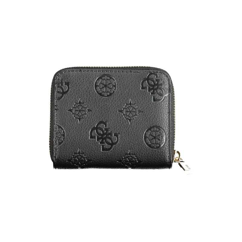 GUESS JEANS WOMEN'S WALLET BLACK