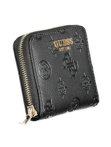 GUESS JEANS WOMEN'S WALLET BLACK