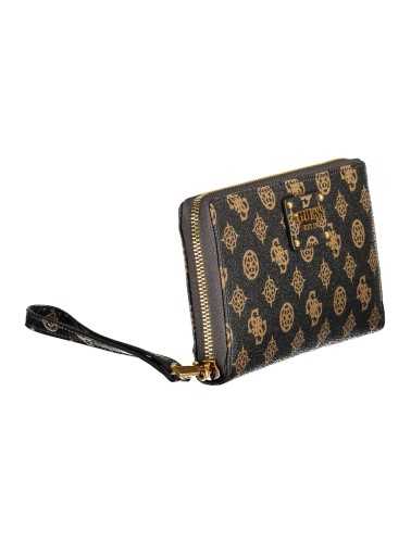 GUESS JEANS WOMEN'S WALLET BROWN