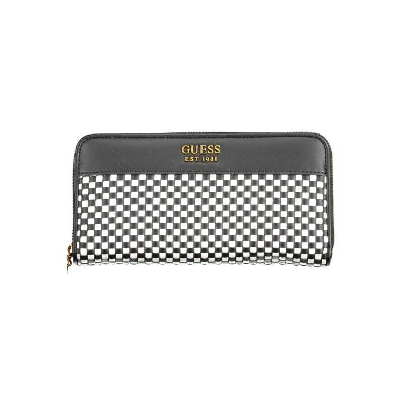 GUESS JEANS WOMEN'S WALLET BLACK