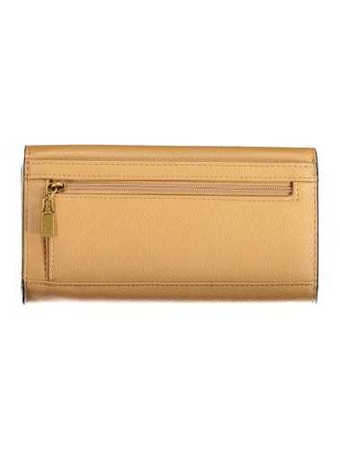 GUESS JEANS WOMEN'S BEIGE WALLET