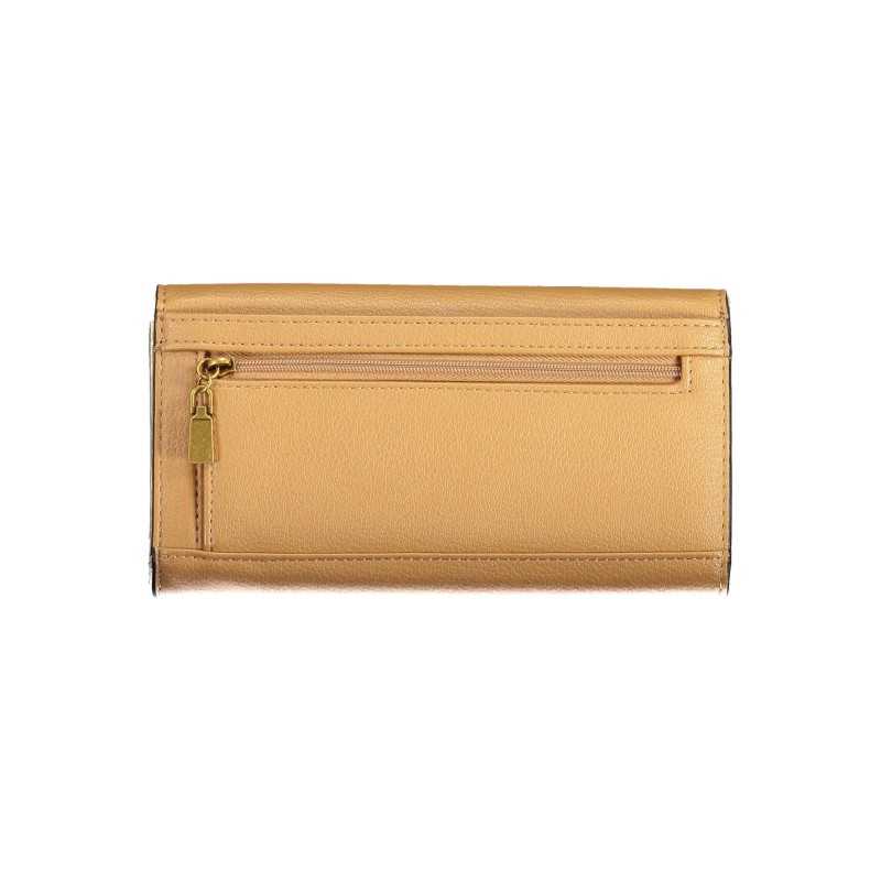 GUESS JEANS WOMEN'S BEIGE WALLET