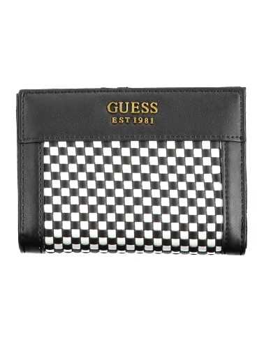 GUESS JEANS WOMEN'S WALLET BLACK