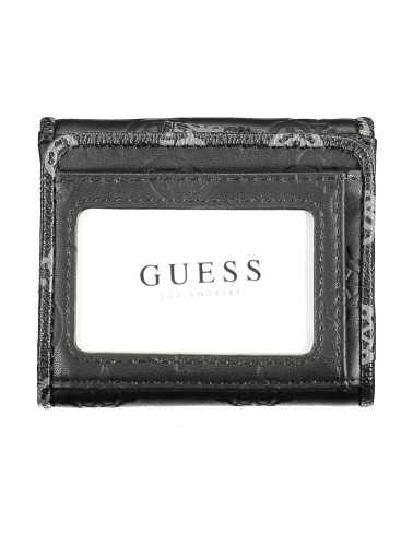 GUESS JEANS WOMEN'S WALLET BLACK