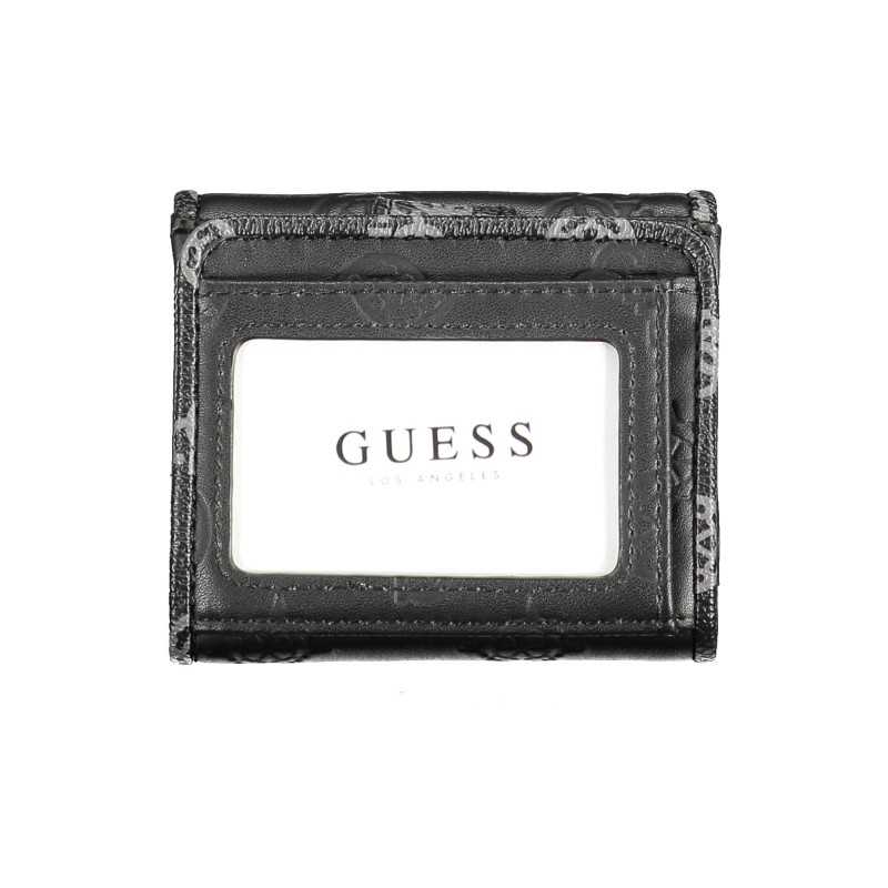 GUESS JEANS WOMEN'S WALLET BLACK