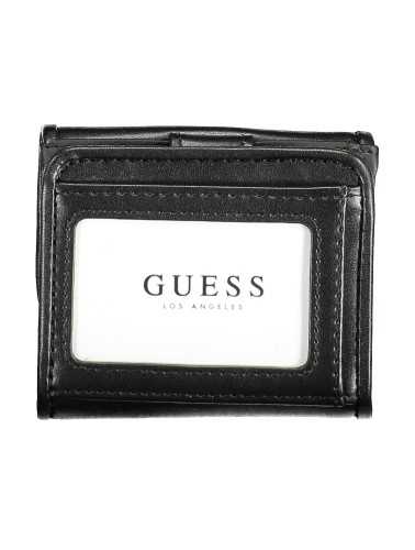 GUESS JEANS WOMEN'S WALLET BLACK