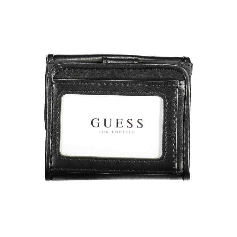 GUESS JEANS WOMEN'S WALLET BLACK