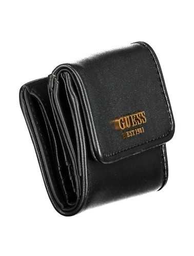 GUESS JEANS WOMEN'S WALLET BLACK