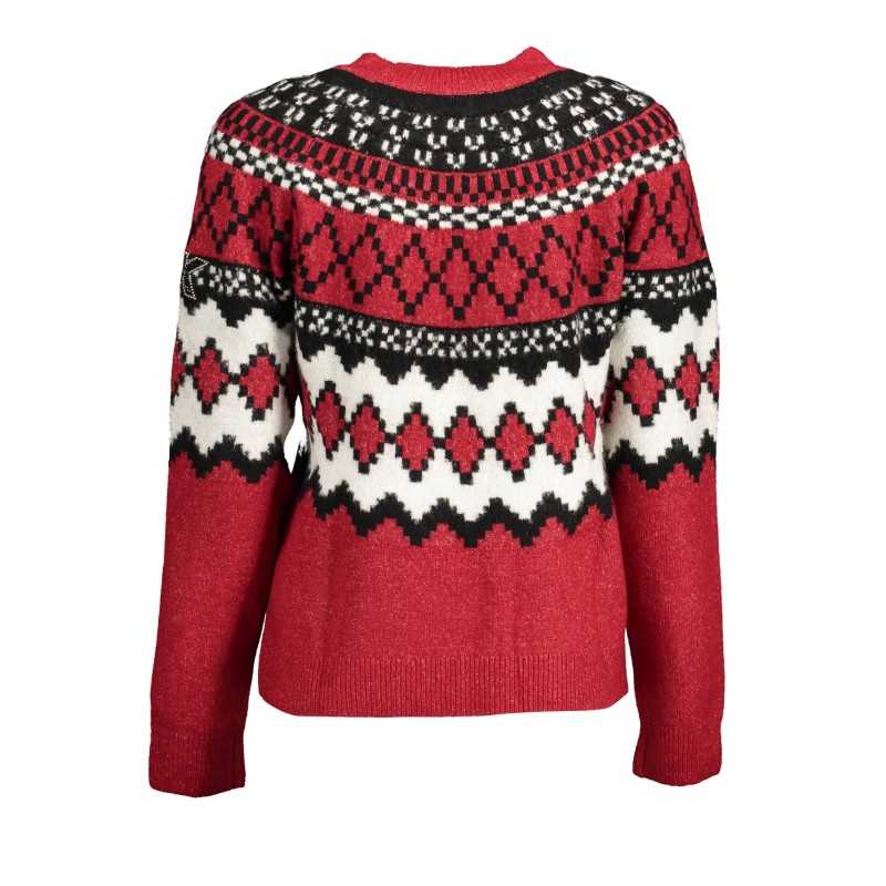 DESIGUAL SWEATER WOMAN RED