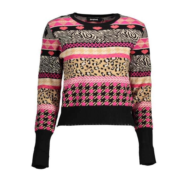 DESIGUAL SWEATER WOMAN BLACK