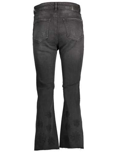 DESIGUAL JEANS DENIM DONNA NERO