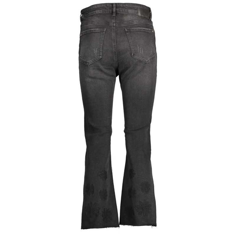 DESIGUAL JEANS DENIM DONNA NERO