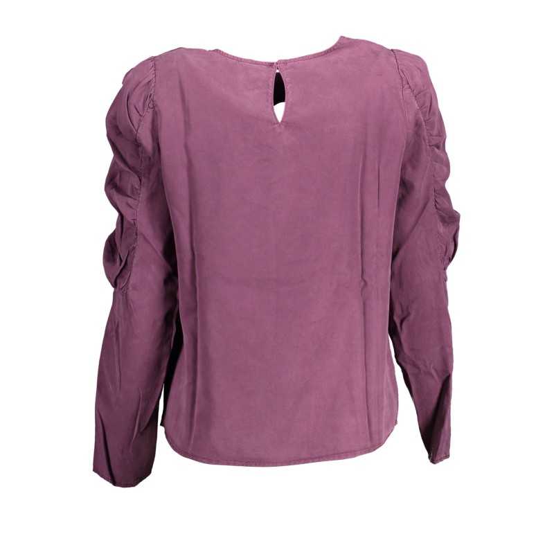 DESIGUAL LONG SLEEVE SHIRT PURPLE WOMAN