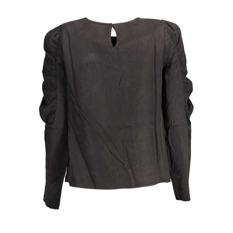 DESIGUAL LONG SLEEVE SHIRT WOMAN BLACK