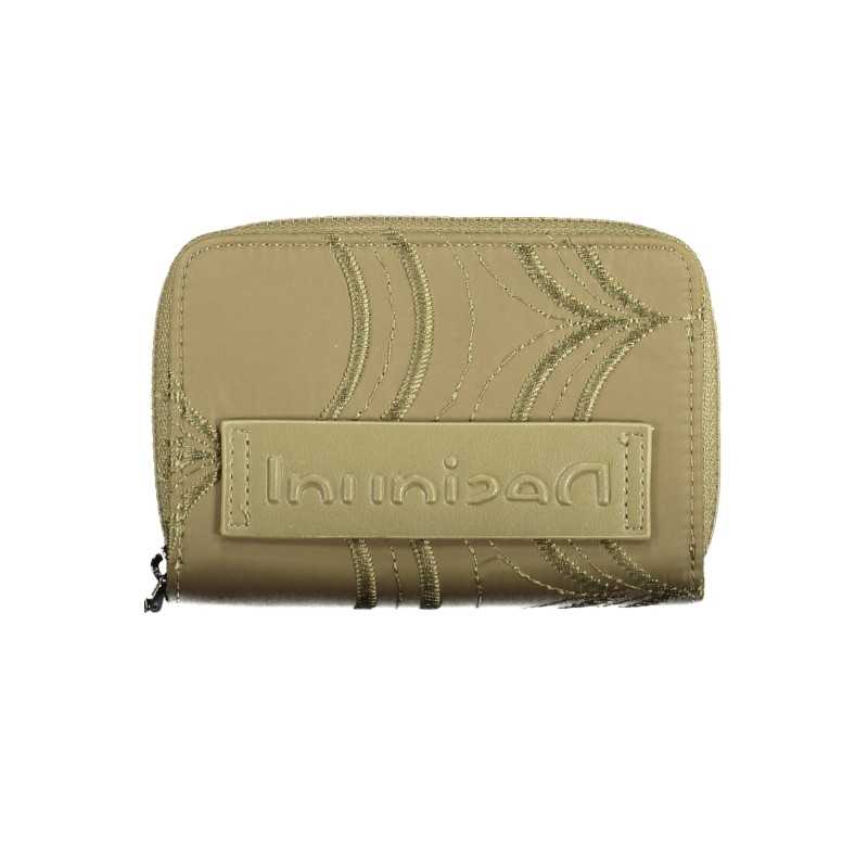 DESIGUAL WOMEN'S GREEN WALLET