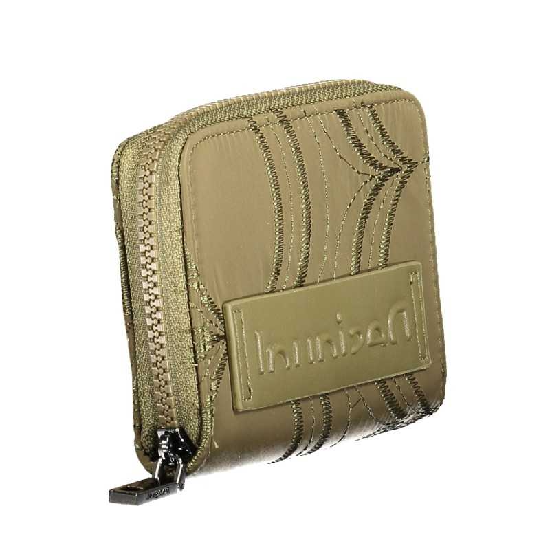 DESIGUAL WOMEN'S GREEN WALLET