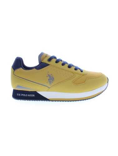 US POLO BEST PRICE YELLOW MEN'S SPORTS SHOES