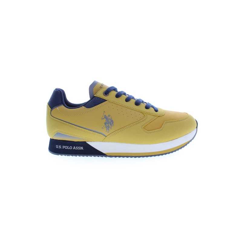 US POLO BEST PRICE YELLOW MEN'S SPORTS SHOES