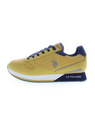 US POLO BEST PRICE YELLOW MEN'S SPORTS SHOES