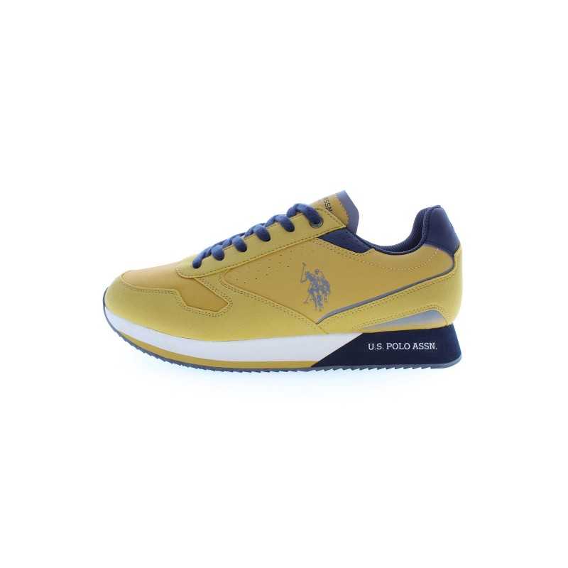 US POLO BEST PRICE YELLOW MEN'S SPORTS SHOES