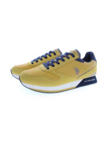 US POLO BEST PRICE YELLOW MEN'S SPORTS SHOES