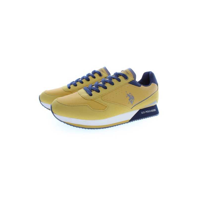 US POLO BEST PRICE YELLOW MEN'S SPORTS SHOES