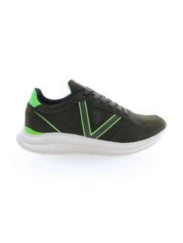 US POLO BEST PRICE GREEN MEN'S SPORTS SHOES