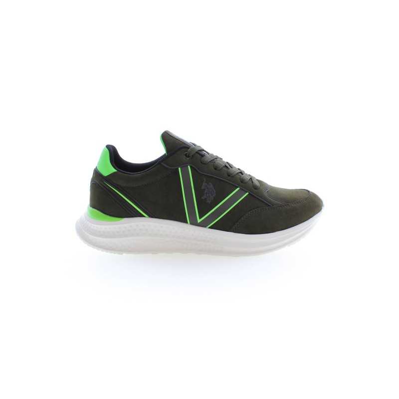 US POLO BEST PRICE GREEN MEN'S SPORTS SHOES