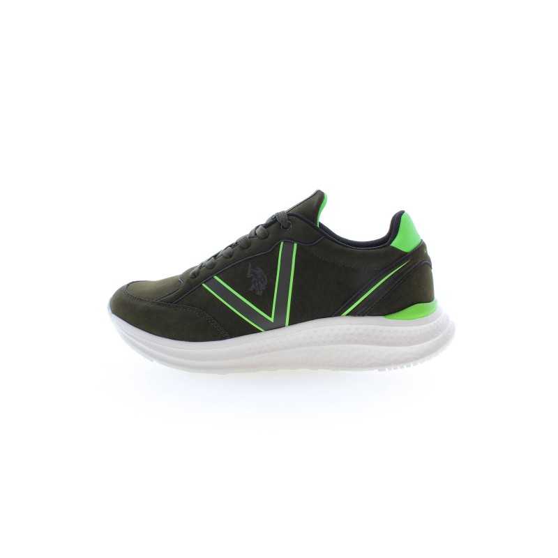 US POLO BEST PRICE GREEN MEN'S SPORTS SHOES