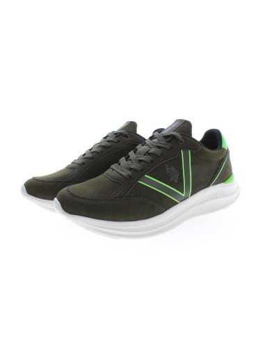 US POLO BEST PRICE GREEN MEN'S SPORTS SHOES